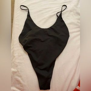 JLUXLABEL swimsuit black one piece
